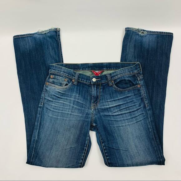 Lucky Brand Five Pocket Boot Cut Jeans - Picture 2 of 12